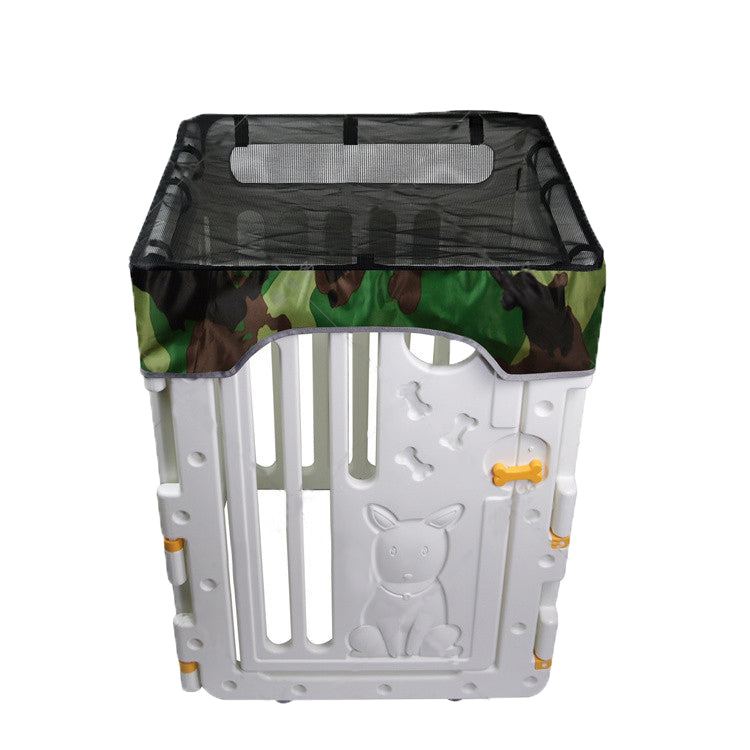 Dog cage top cover