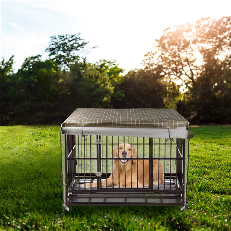 Mesh dog cage