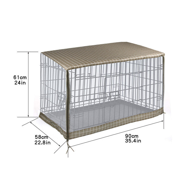 Mesh dog cage