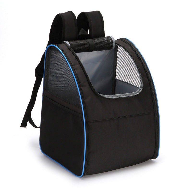 Fashion breathable visual pet backpack