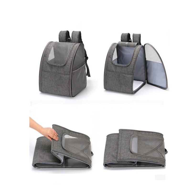 Fashion breathable visual pet backpack