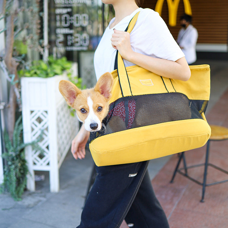 Refreshing pet travel bag