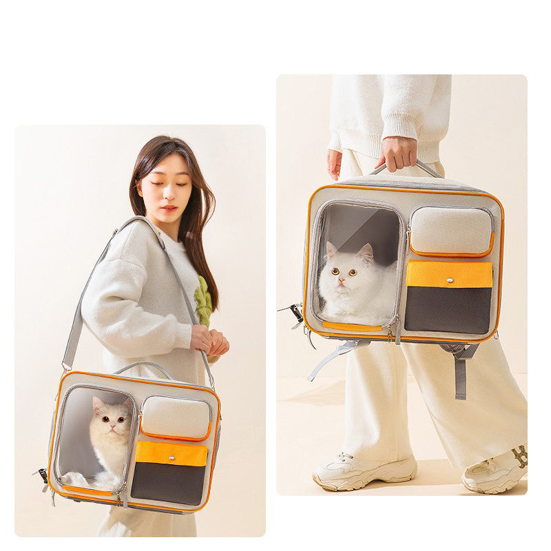 3D large space pet carrier