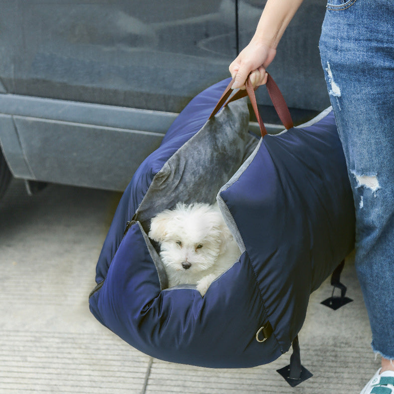 Portable car pet carrier